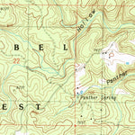 United States Geological Survey Many Springs, MO (1983, 24000-Scale) digital map