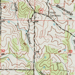 United States Geological Survey Many Springs, MO (1997, 24000-Scale) digital map