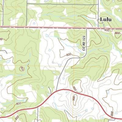 United States Geological Survey Many Springs, MO (2021, 24000-Scale) digital map
