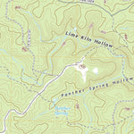 United States Geological Survey Many Springs, MO (2021, 24000-Scale) digital map
