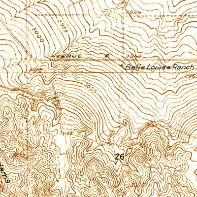 United States Geological Survey Manzana, CA (1933, 24000-Scale) digital map