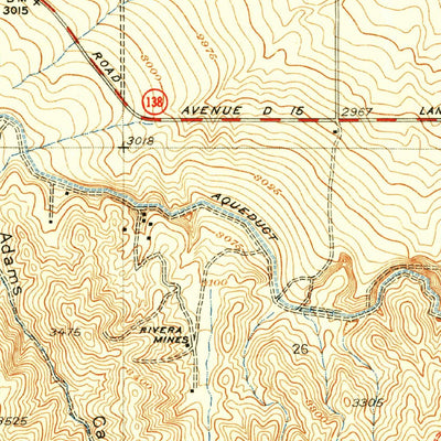 United States Geological Survey Manzana, CA (1938, 24000-Scale) digital map