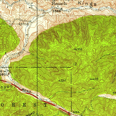 United States Geological Survey Manzana, CA (1950, 24000-Scale) digital map
