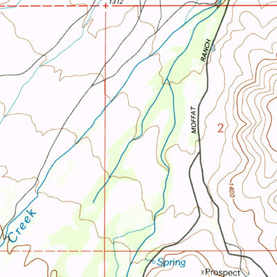 United States Geological Survey Manzanar, CA (1993, 24000-Scale) digital map