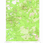 United States Geological Survey Manzanita Lake, CA (1956, 62500-Scale) digital map