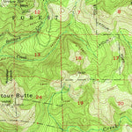 United States Geological Survey Manzanita Lake, CA (1956, 62500-Scale) digital map