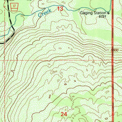 United States Geological Survey Manzanita Lake, CA (1995, 24000-Scale) digital map