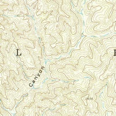 United States Geological Survey Manzanita Mountain, CA (1964, 24000-Scale) digital map