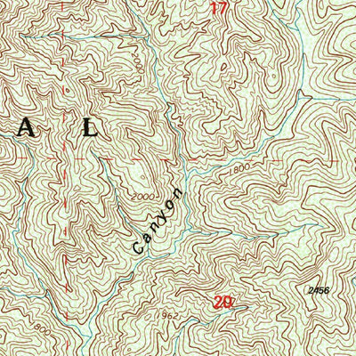 United States Geological Survey Manzanita Mountain, CA (1995, 24000-Scale) digital map