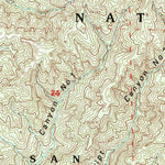 United States Geological Survey Manzanita Mountain, CA (1995, 24000-Scale) digital map