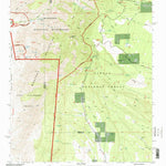 United States Geological Survey Manzano Peak, NM (1995, 24000-Scale) digital map