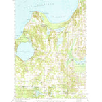 United States Geological Survey Maple City, MI (1957, 62500-Scale) digital map
