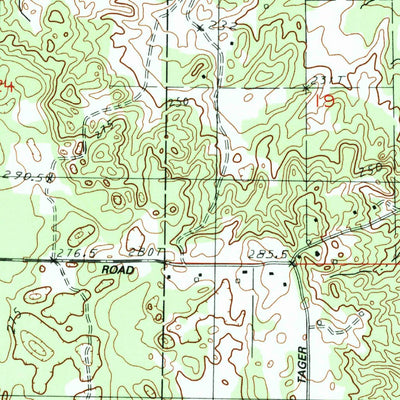 United States Geological Survey Maple City, MI (1983, 24000-Scale) digital map