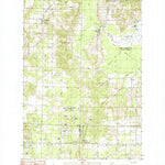 United States Geological Survey Maple City, MI (1983, 25000-Scale) digital map