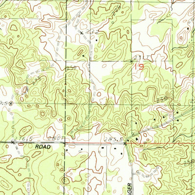 United States Geological Survey Maple City, MI (1983, 25000-Scale) digital map