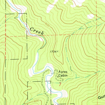 United States Geological Survey Maple Creek, CA (1977, 24000-Scale) digital map