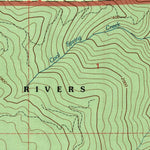 United States Geological Survey Maple Creek, CA (1997, 24000-Scale) digital map