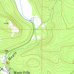United States Geological Survey Maple Falls, WA (1972, 24000-Scale) digital map