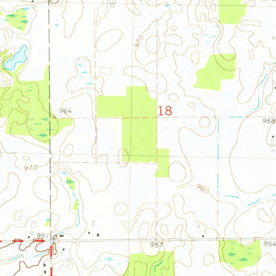 United States Geological Survey Maple Grove, MI (1981, 24000-Scale) digital map