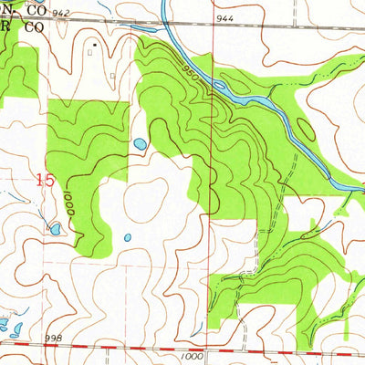 United States Geological Survey Maple Grove, MO (1962, 24000-Scale) digital map
