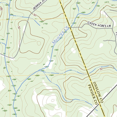 United States Geological Survey Maple Hill, NC (2022, 24000-Scale) digital map