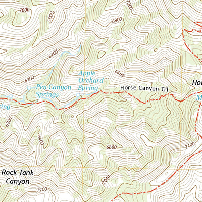 United States Geological Survey Maple Peak, AZ (2021, 24000-Scale) digital map