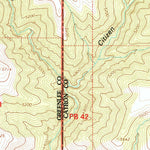 United States Geological Survey Maple Peak, AZ-NM (1997, 24000-Scale) digital map