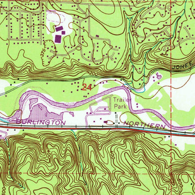 United States Geological Survey Maple Valley, WA (1949, 24000-Scale) digital map