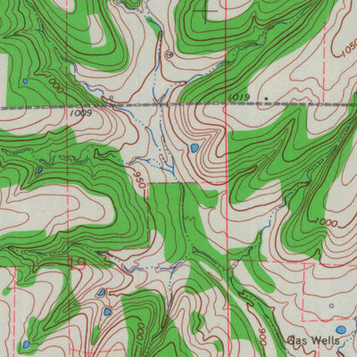 United States Geological Survey Mapleton, KS (1966, 24000-Scale) digital map