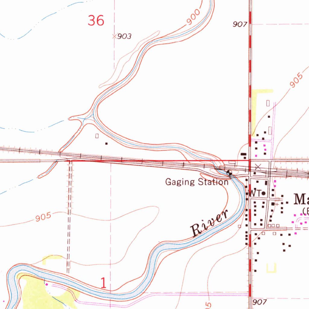 Mapleton, ND (1961, 24000-Scale) Map by United States Geological Survey ...