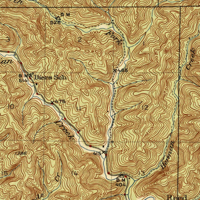 United States Geological Survey Mapleton, OR (1945, 62500-Scale) digital map