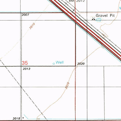 United States Geological Survey Marana, AZ (1996, 24000-Scale) digital map