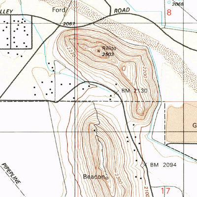 United States Geological Survey Marana, AZ (1996, 24000-Scale) digital map