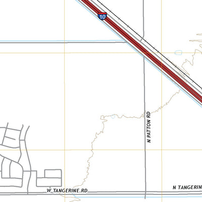 United States Geological Survey Marana, AZ (2021, 24000-Scale) digital map