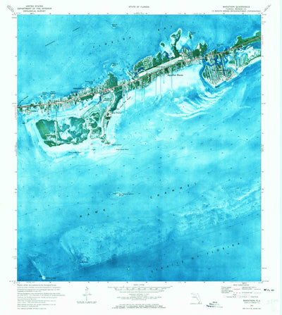 United States Geological Survey Marathon, FL (1971, 24000-Scale) digital map
