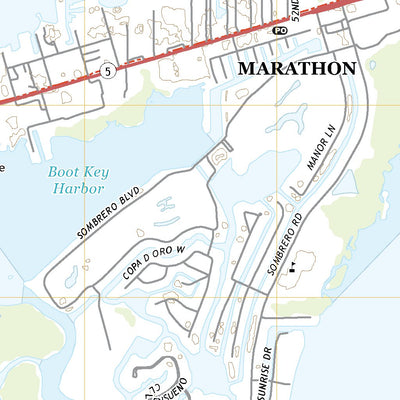 United States Geological Survey Marathon, FL (2021, 24000-Scale) digital map