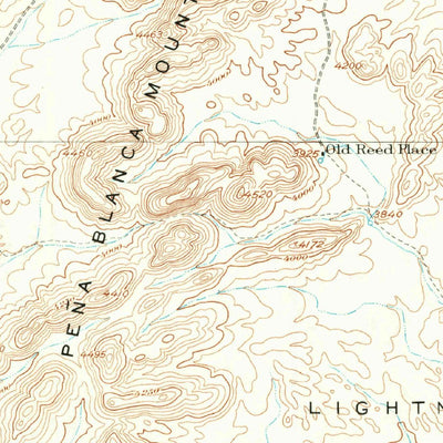 United States Geological Survey Marathon, TX (1920, 62500-Scale) digital map