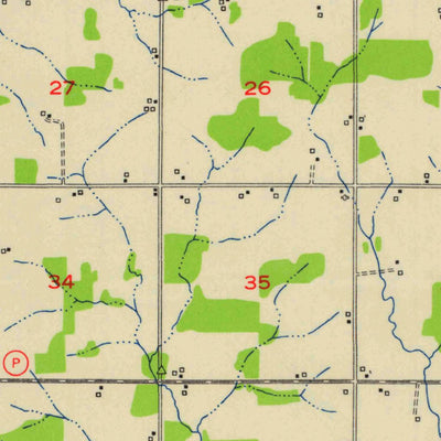 United States Geological Survey Marathon, WI (1953, 48000-Scale) digital map