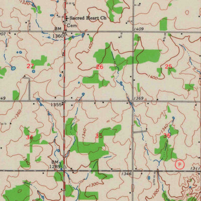 United States Geological Survey Marathon, WI (1963, 62500-Scale) digital map