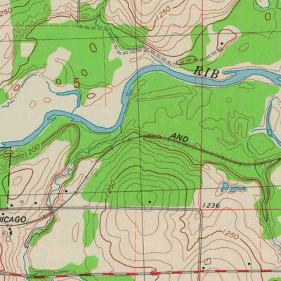 United States Geological Survey Marathon, WI (1981, 24000-Scale) digital map