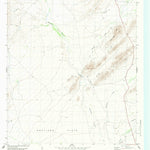 United States Geological Survey Maravillas Gap, TX (1983, 24000-Scale) digital map