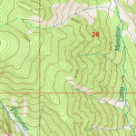 United States Geological Survey Marble Butte, ID (1995, 24000-Scale) digital map