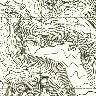 United States Geological Survey Marble Canyon, UT-CO (1954, 24000-Scale) digital map