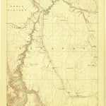 United States Geological Survey Marble Canyon W, AZ (1886, 250000-Scale) digital map
