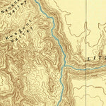 United States Geological Survey Marble Canyon W, AZ (1886, 250000-Scale) digital map