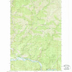 United States Geological Survey Marble Creek, ID (1988, 24000-Scale) digital map