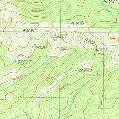 United States Geological Survey Marble Creek, ID (1988, 24000-Scale) digital map