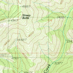United States Geological Survey Marble Creek, ID (1988, 24000-Scale) digital map