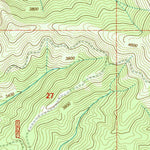 United States Geological Survey Marble Creek, ID (1995, 24000-Scale) digital map