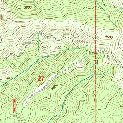 United States Geological Survey Marble Creek, ID (1995, 24000-Scale) digital map